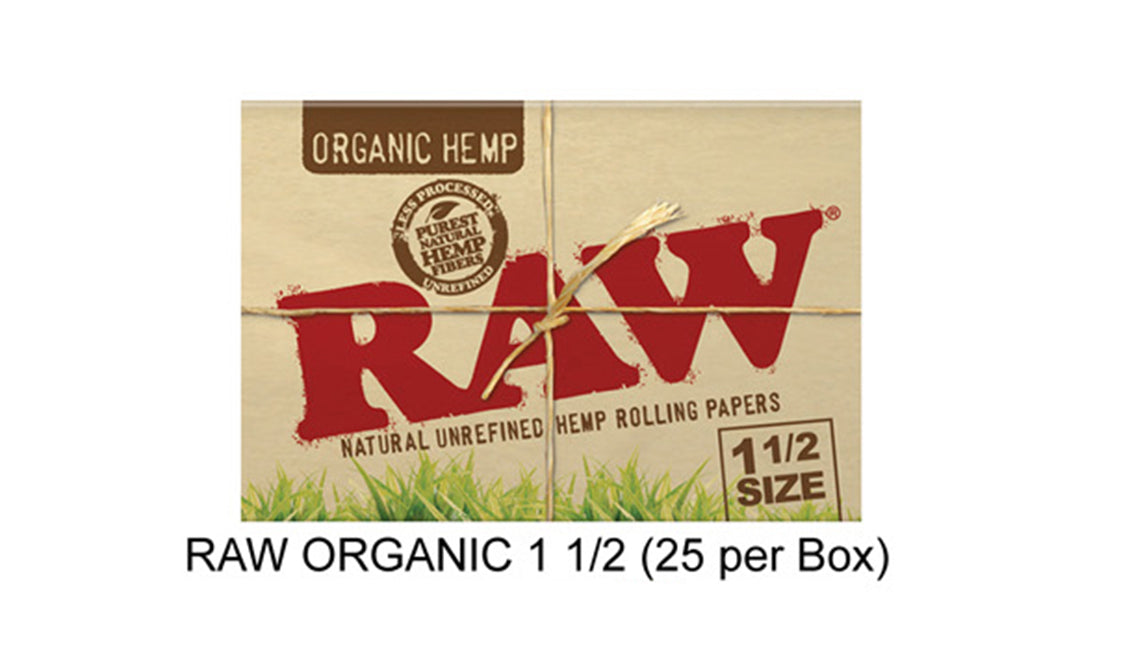 RAW Organic Rolling Papers & Cones