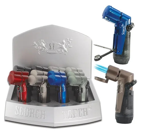 Scorch Torch 45 deg Triple Flame w/ Poker & Punch Torch