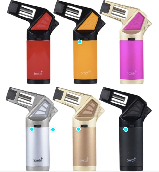 Scorch Torch 45° Easy Hold with Cigar Punch