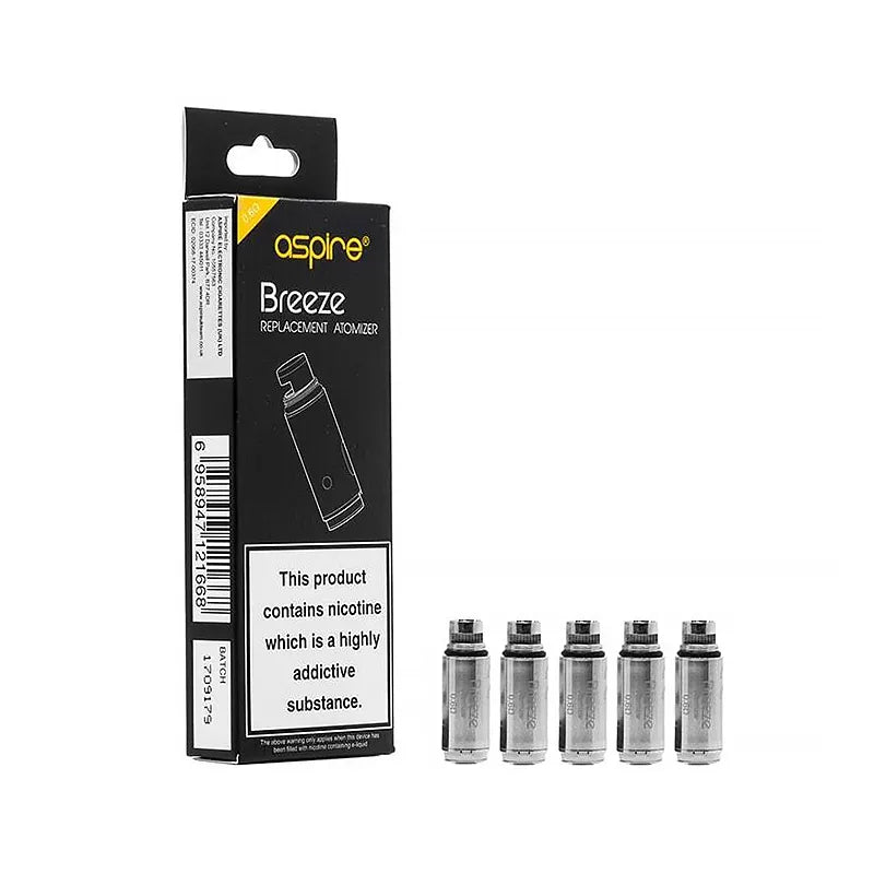 Aspire Breeze Replacement Coils (5-Pack)