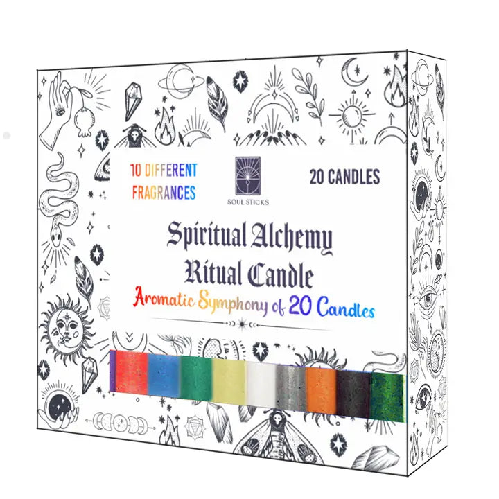 Spiritual Alchemy Ritual Candle- 20pk