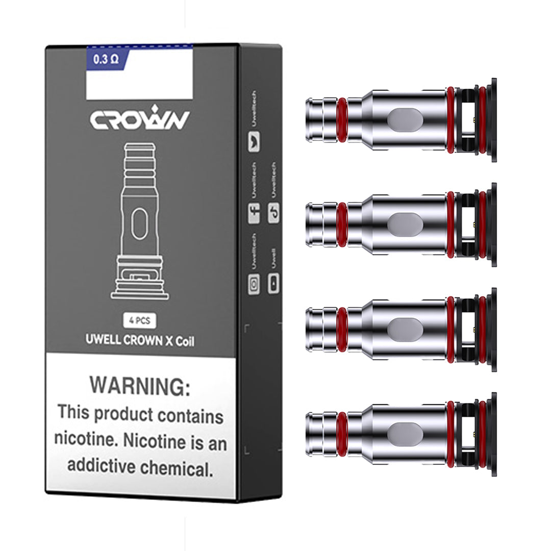 UWELL Crown X Replacement Coils (4 Pack)