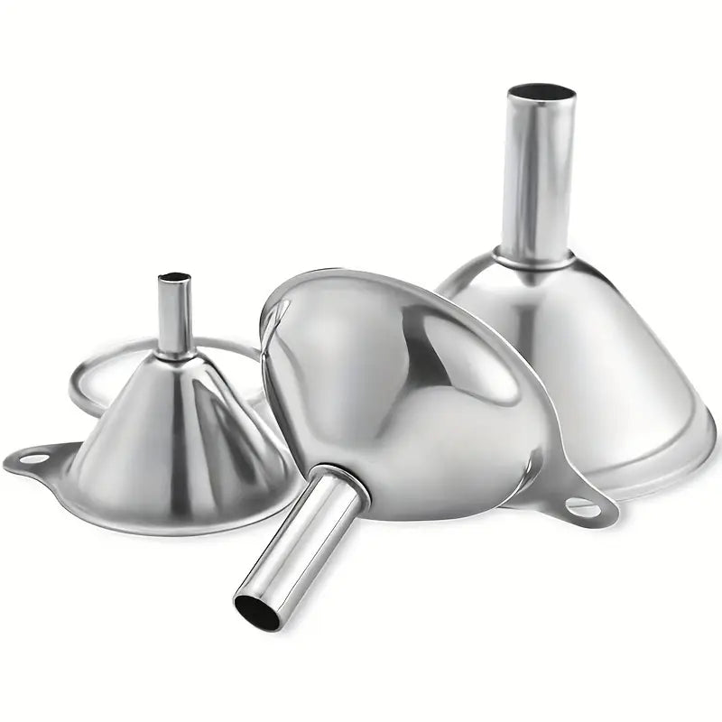 Mini Silver Funnels