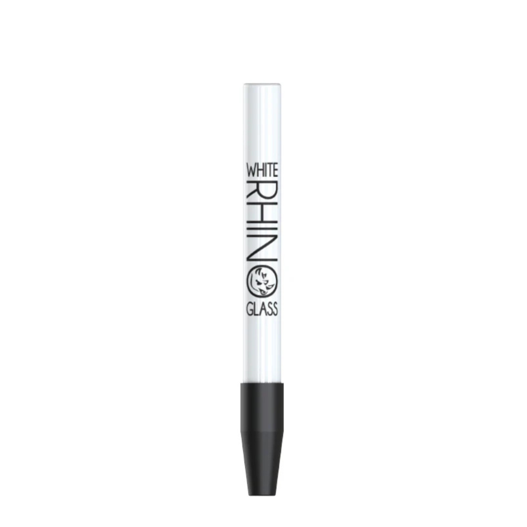White Rhino Ceramic Honey Straw