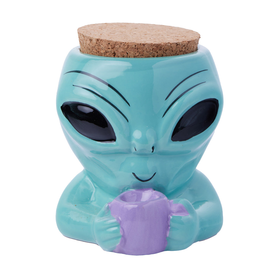 Ceramic Novelty Stash Jars