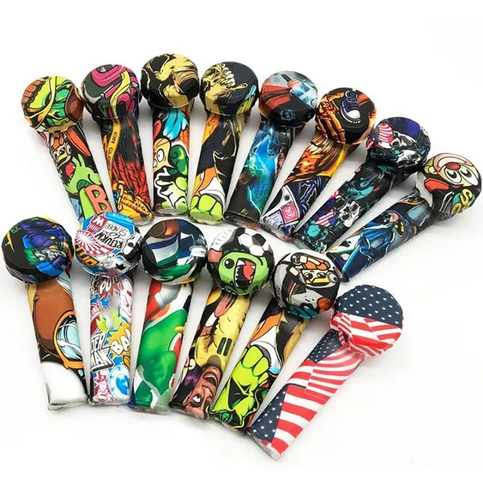 Silicone Colorful Pipes