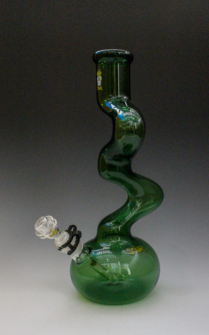Authentic 15" Sour Fat Twist Waterpipe