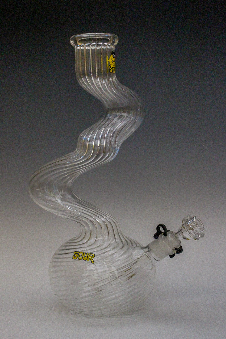 Authentic 15" Sour Fat Twist Waterpipe