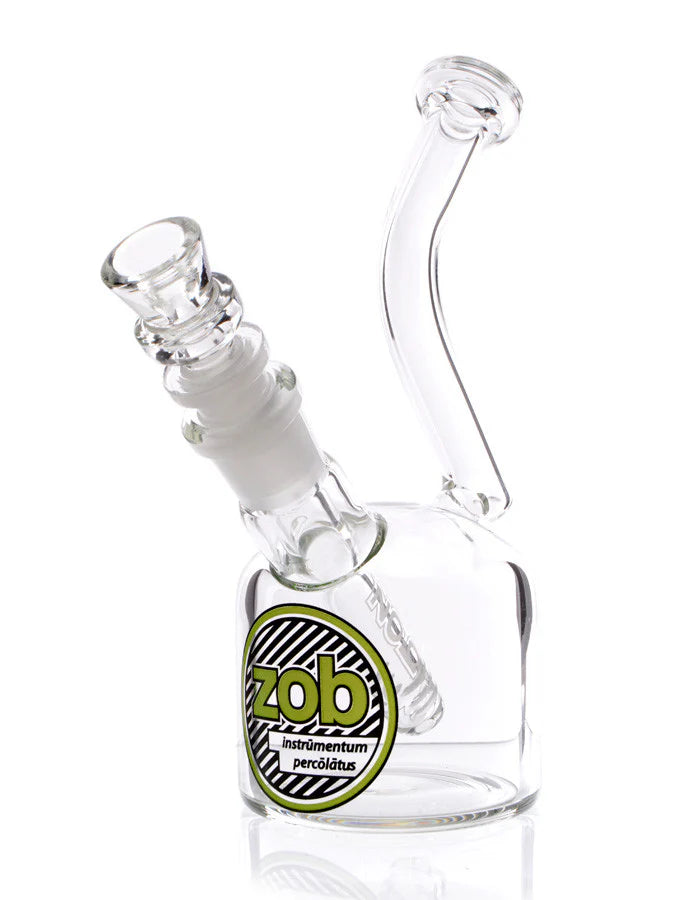 Zob Glass 7.5 inch 75mm Chamber Bubbler with Diffused Downstem