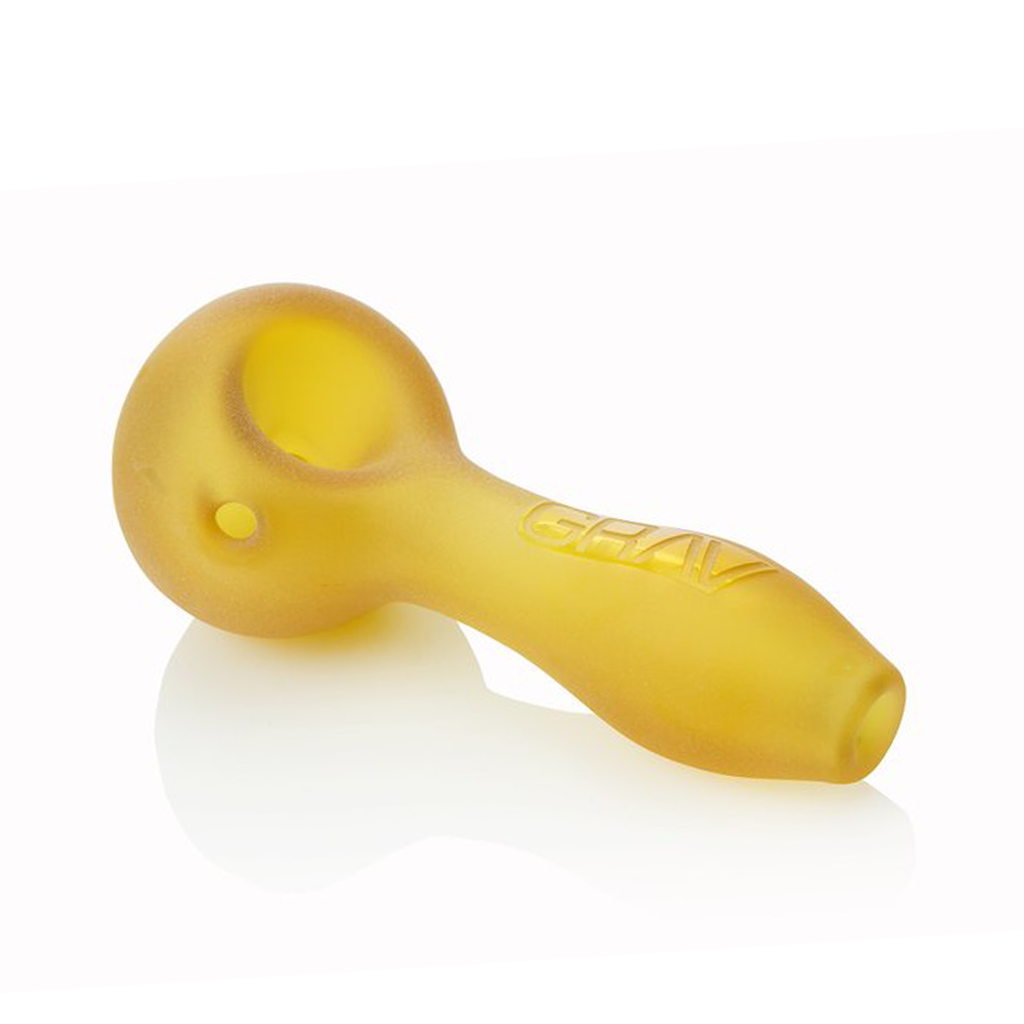 GRAV® 4-inch Sandblasted Spoon Pipe