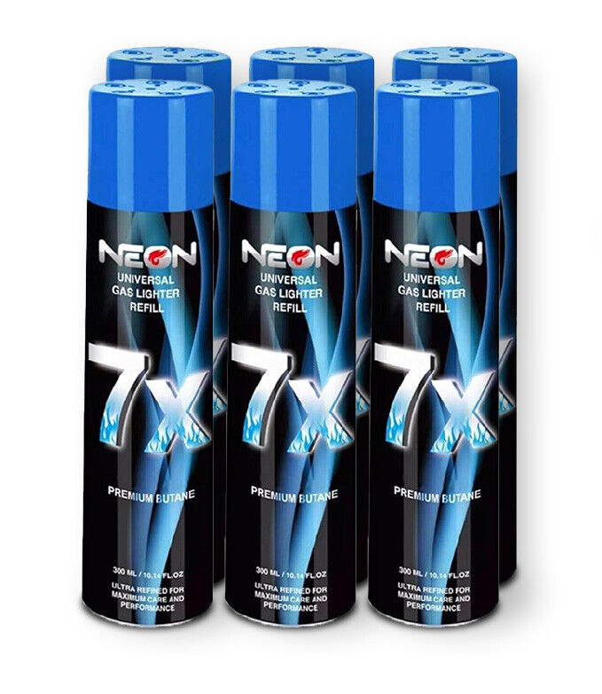 Neon Premium 7X Ultra Refined Butane Can 10.14 fl oz