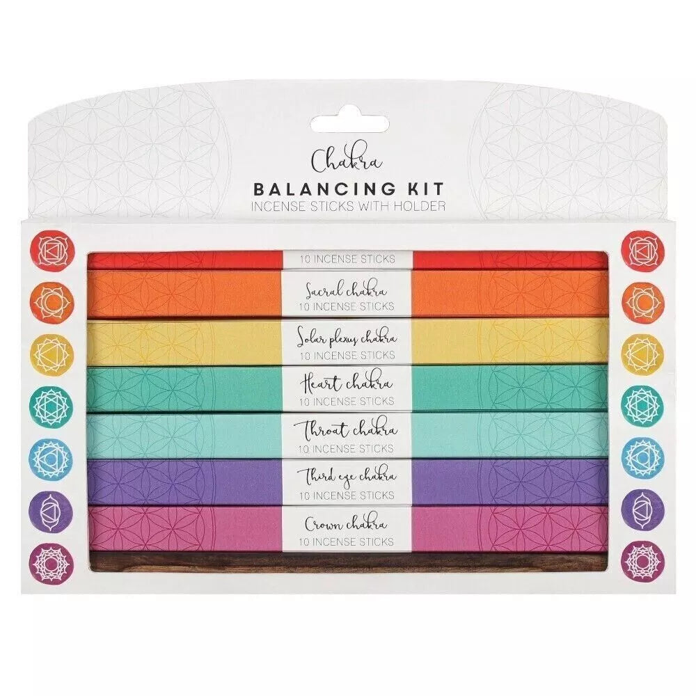 Chakra Balancing Kit- (Incense Kit With Holder)
