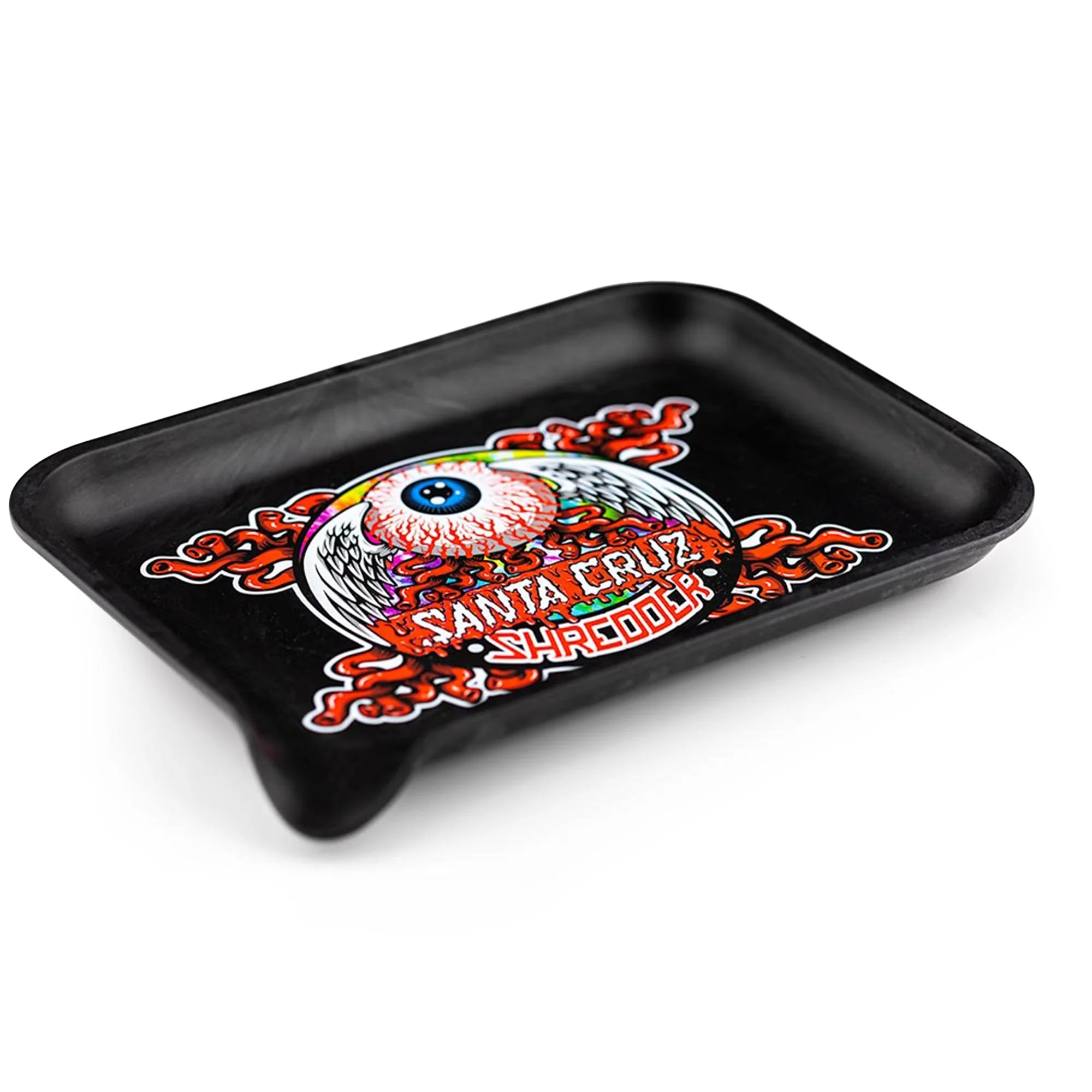 Santa Cruz Shredder Flying Eyeball Small Hemp Tray (5" x 7")